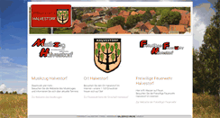 Desktop Screenshot of halvestorf.de